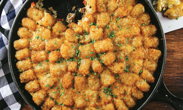 Tater Tot Breakfast Casserole 